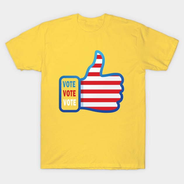 Voter T-Shirt by qrotero